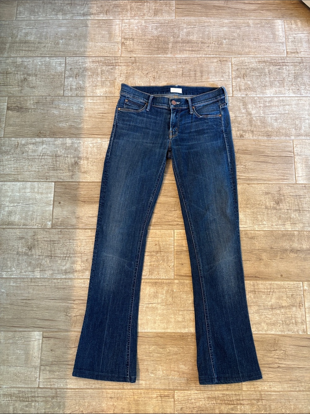 Mother Women’s Dark Blue Bootcut Jeans